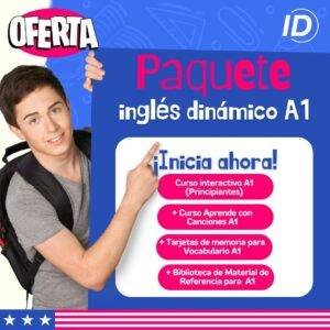 Paquete de Inglés Dinámico A1 (Principiante)
